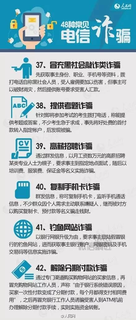 紧急扩散！公安部公开48种常见电信诈骗，你信了吗？